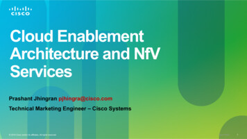 Cloud Enablement Architecture And NfV Services