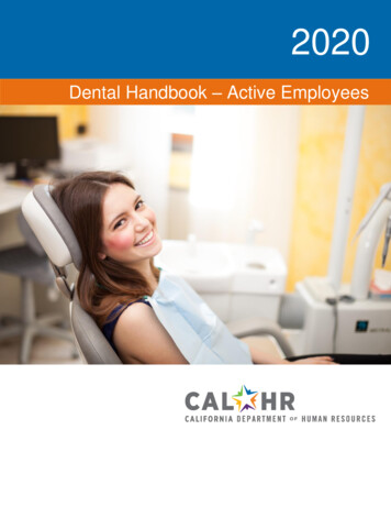 Dental Handbook Active Employees - California