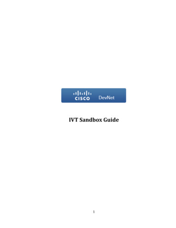 IVT Sandbox Guide