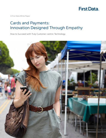 Cards And Payments: Innovation Designed Through Empathy