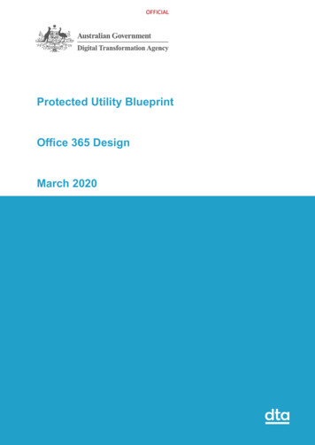 Protected Utility Blueprint Office 365 Design March 2020