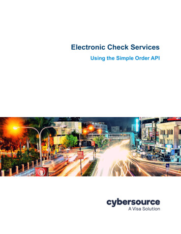 Title Page Electronic Check Services
