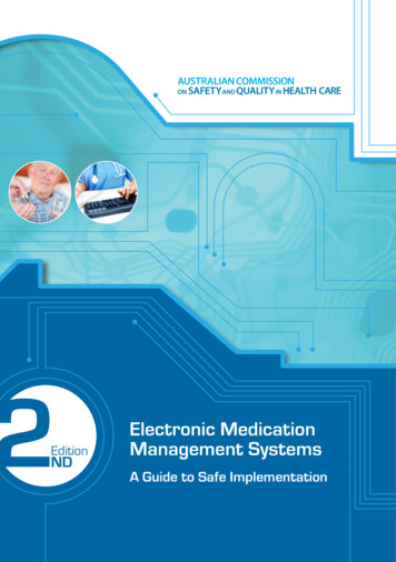 Electronic Medication Edition Management Systems ND