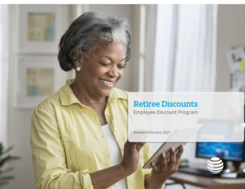 Retiree Discounts - AT&T