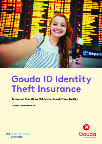 Gouda ID Identity Theft Insurance - Benefits