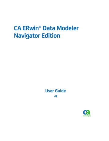 Erwin Data Modeler Navigator Edition