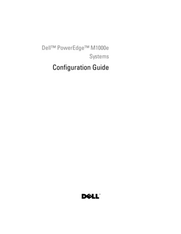 Dell PowerEdge M1000e Systems