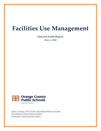 Facilities Use Management