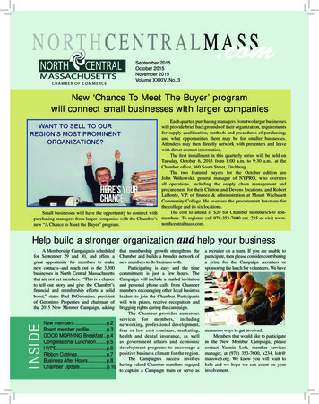 New ‘Chance To Meet The Buyer’ Program Will Connect Small .