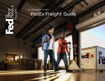 FedEx Freight Guide