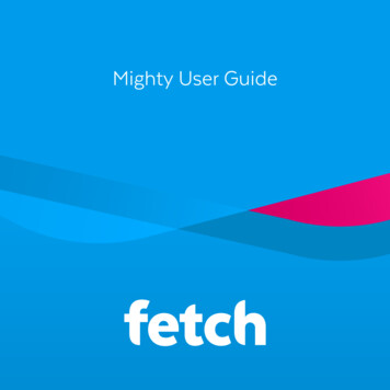 Mighty User Guide - Fetch TV