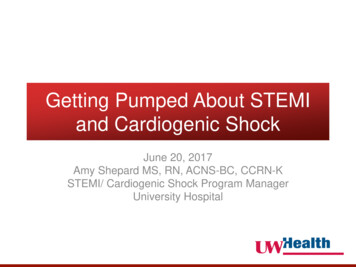 Getting Pumped About STEMI And Cardiogenic Shock