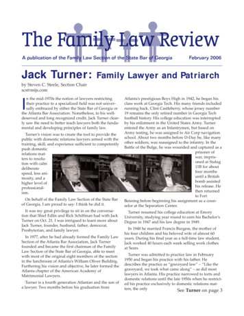 Jack Turner: Family Lawyer And Patriarch