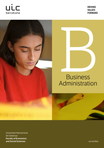 Business Administration - UIC