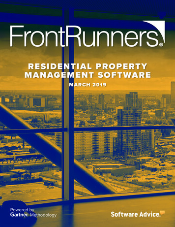 RESIDENTIAL PROPERTY MANAGEMENT SOFTWARE