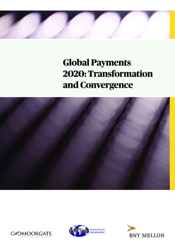 Global Payments 2020: Transformation And Convergence