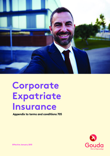 Corporate Expatriate Insurance - Gouda-rf.se