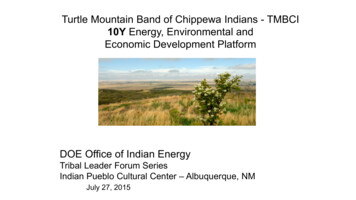 Turtle Mountain Band Of Chippewa Indians - TMBCI