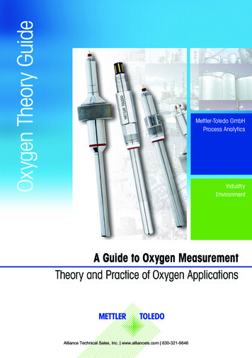 Oxygen Theory Guide - Alliancets 