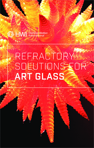 REFRACTORY SOLUTIONS FOR - Think HWI
