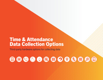 Time & Attendance Data Collection Options