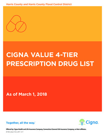 CIGNA VALUE 4-TIER PRESCRIPTION DRUG LIST