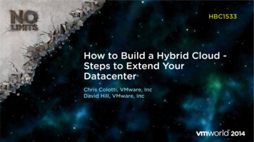 How To Build A Hybrid Cloud - Steps To Extend Your Datacenter