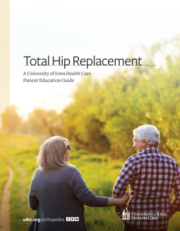 Total Hip Replacement - UI Health Care