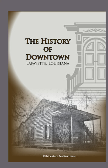 The History Of Downtown - WordPress 