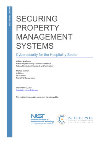 SECURING PROPERTY MANAGEMENT SYSTEMS