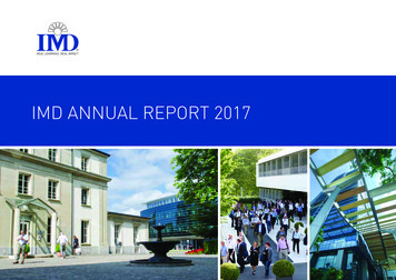 IMD Annual Report 2017