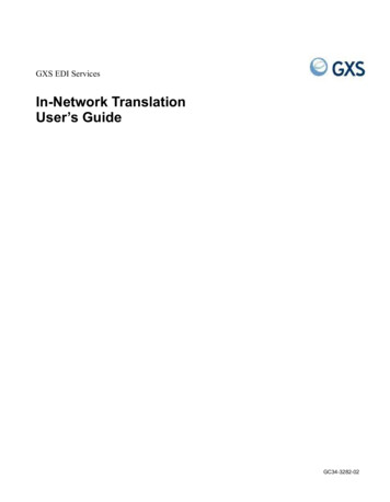 In-Network Translation User’s Guide