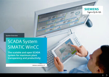 SCADA System SIMATIC WinCC - IPDF