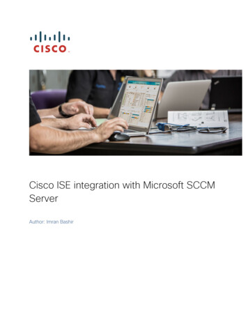 Cisco ISE Integration With Microsoft SCCM Server