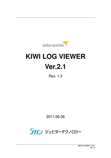 KIWI LOG VIEWER Ver.2 - Jtc-i.co.jp