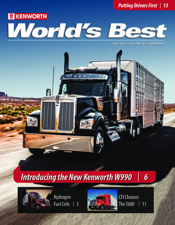 Introducing The New Kenworth W990