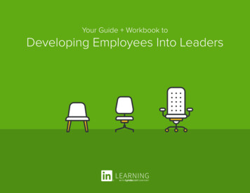 Your Guide Workbook To Developing Employees Into Leaders