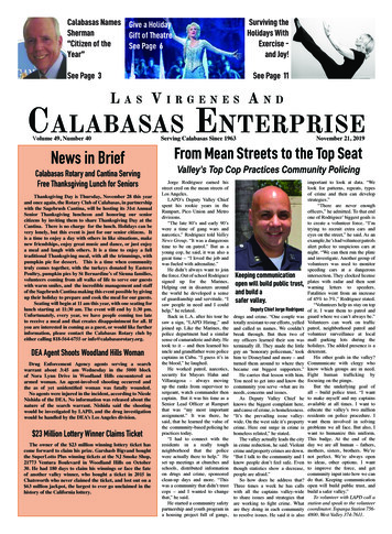 L S V R G E N E ALabasas Enterprise - Valley News Group