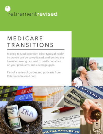 Medicare Transitions Guide RetirementRevised