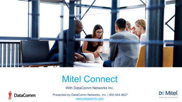 Mitel Connect - DataComm