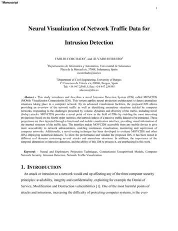 Neural Visualization Of Network Traffic Data For Intrusion .