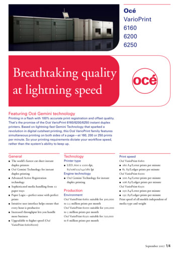 Breathtaking Quality At Lightning Speed