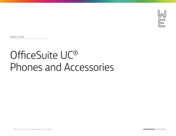 OfficeSuite UC Phones And Accessories Product Guide