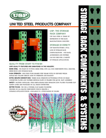 UNITED STEEL PRODUCTS COMPANY