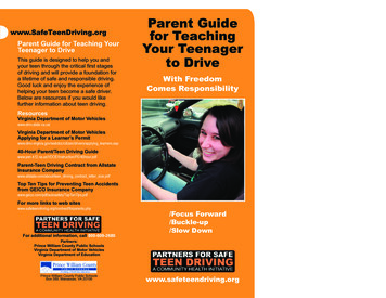 Parent Guide - Safe Teen Driving