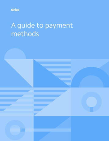 A Guide To Payment Methods - Stripe