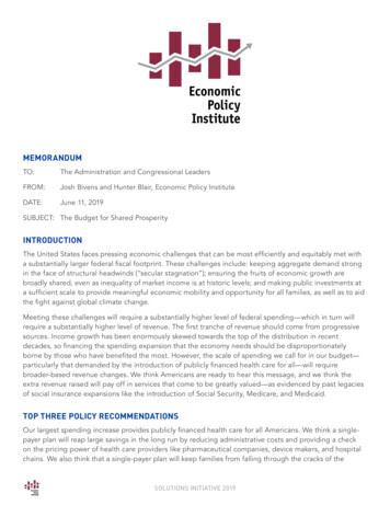 Solutions Initiative 2019: Economic Policy Institute