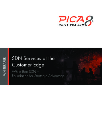 SDN Services At The Customer Edge - Home - Pica8