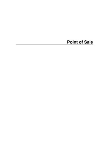 Point Of Sale - Eagle Business Software