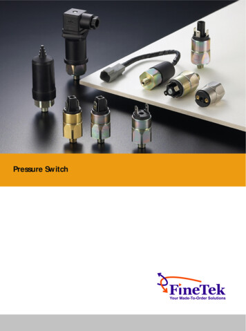SQ Pressure Switch - Tautomation